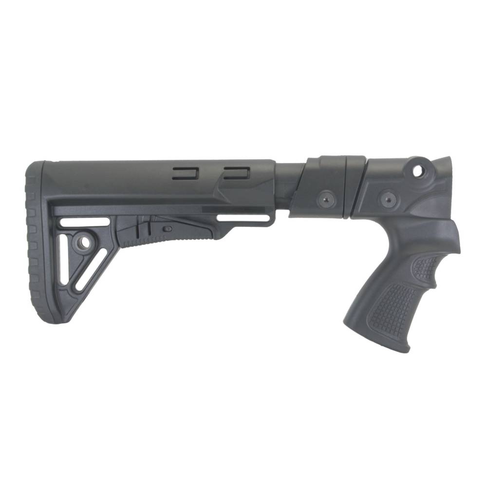 Приклад МР-155 пластик, DLG Tactical. Черный