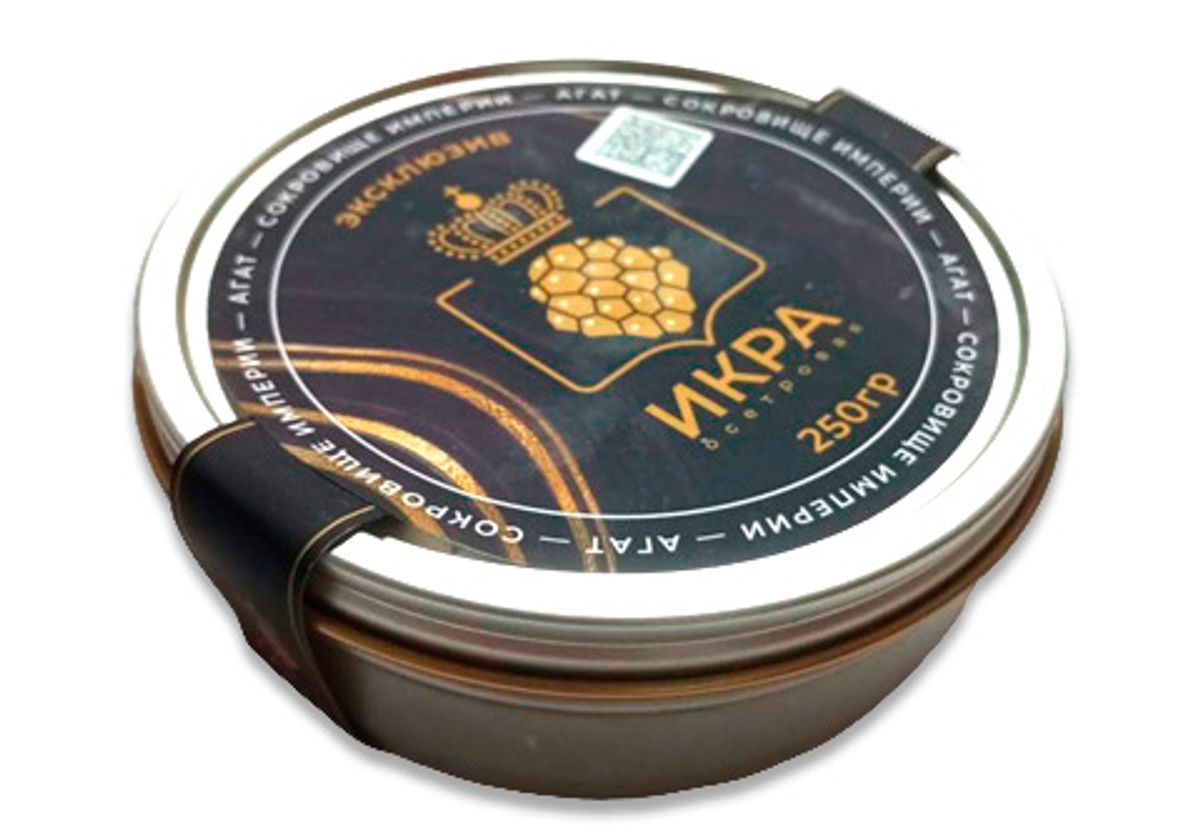 Икра черная осетровая "Эксклюзив", 250г