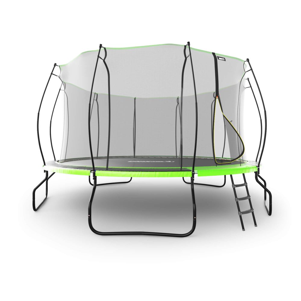 Батут UNIX Line НЛО / UFO 14 ft (427 см) зеленый