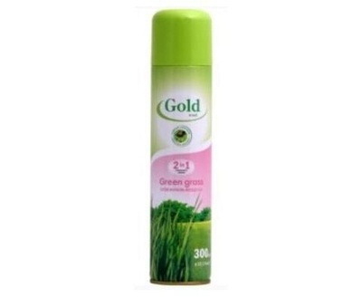 Освежитель воздуха gold wind 300мл green grass