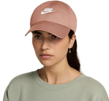 Теннисная кепка Nike Club Unstructured Futura Wash - rose gold/white