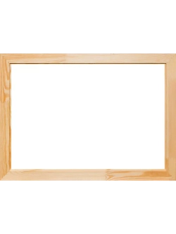 Деревянная рама 50x95 для картин на подрамнике сеч. 60x18