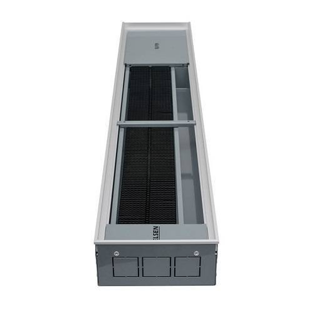 Конвектор внутрипольный ELSEN EKN - 120x300x2200 мм (естественная конвекция, подключение.справа)