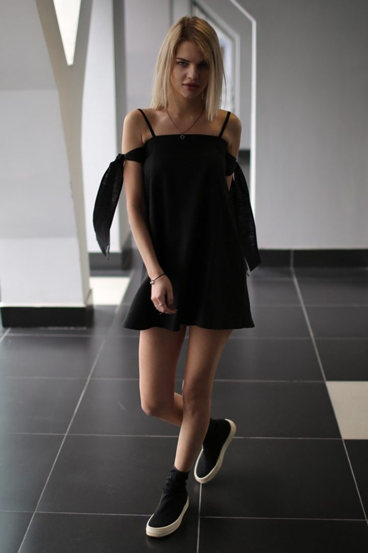 Платье «Sash Black»