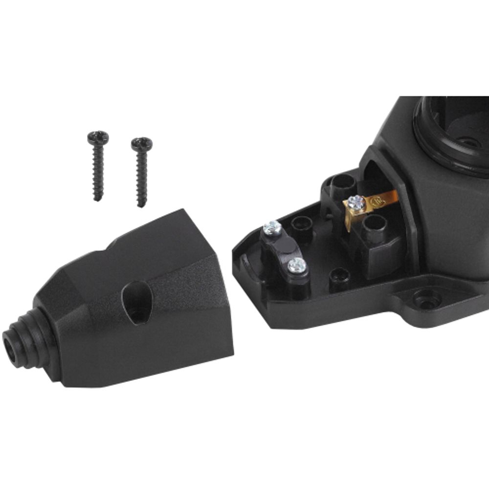 Колодка ЭРА K-2e-B-IP44 каучуковая с заземлением 2 розетки 16A IP44 черная | Колодки