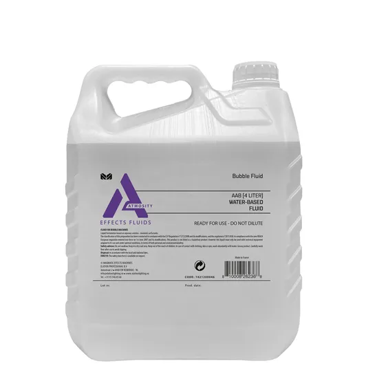 AAB - Bubble Fluid - 4L жидкость для генератора мыльных пузырей