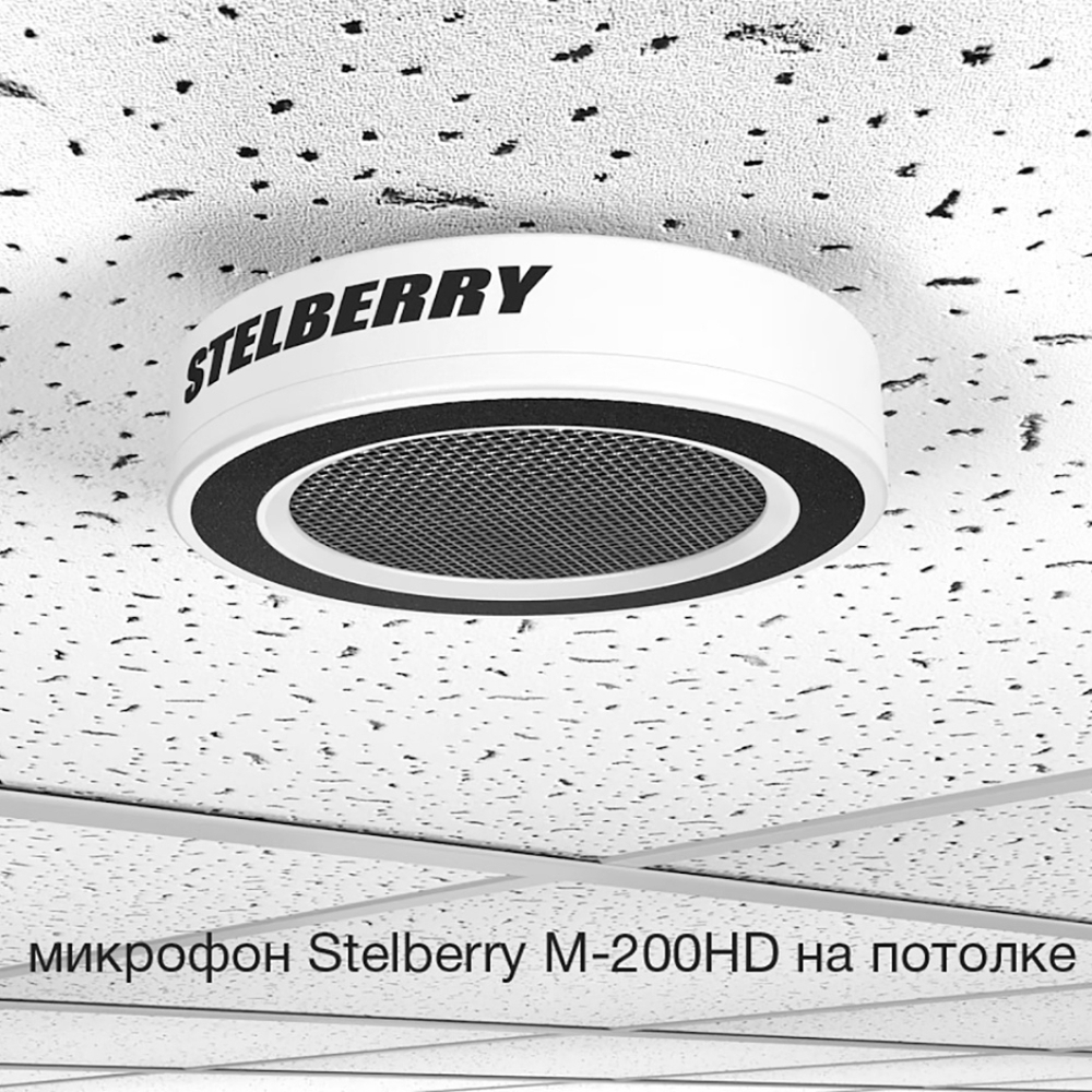 M-200HD Stelberry потолочно-настенный микрофон