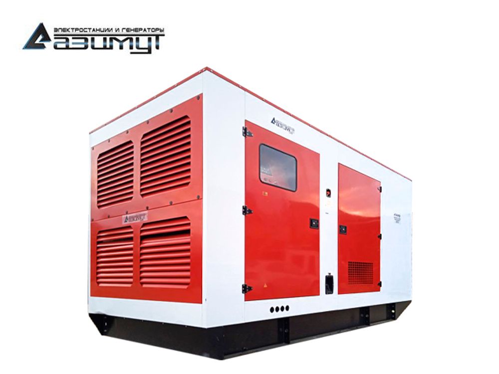 Дизельный генератор Азимут АД-480C-T400-1РКМ13 Woling в кожухе