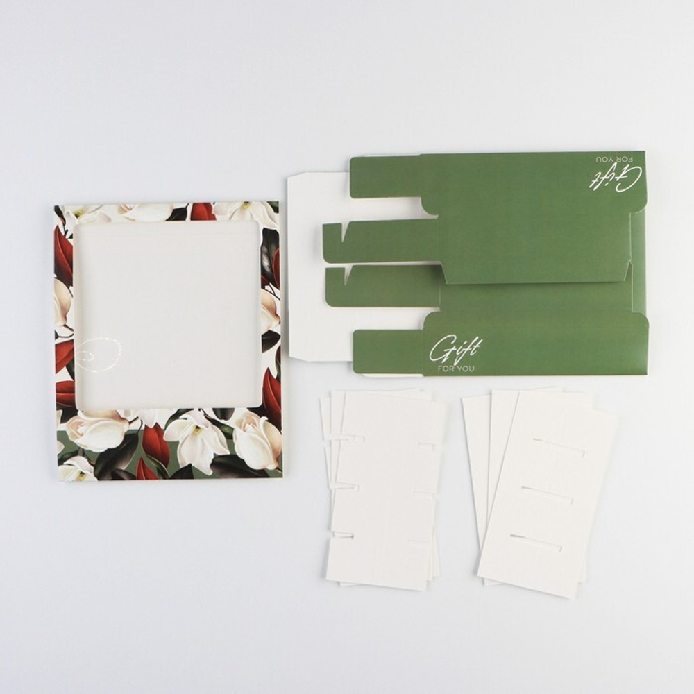 Коробка для 16 конфет Gift for you, 17.7 х 17.7 х 3.8 см