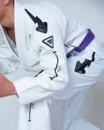 Кимоно VHTS G 2023 WHITE (BLACK)