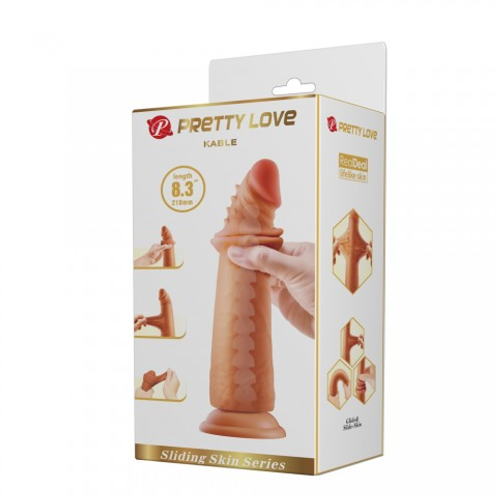 Реалистичный фаллоимитатор Kable (21 см)