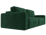 Диван прямой Прага классик, Зеленый, Велюр, 116610