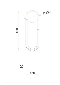 Настенный светильник Arte lamp