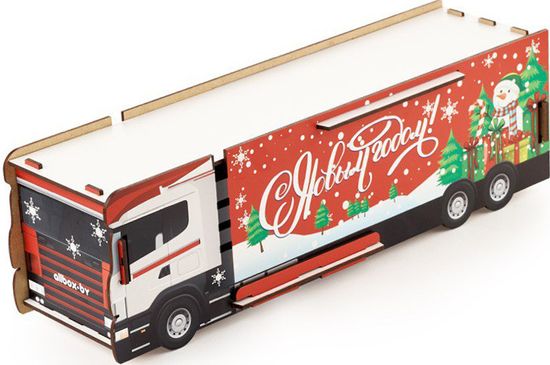 Грузовик ХДФ (дерево) – Премиум 1200 г.