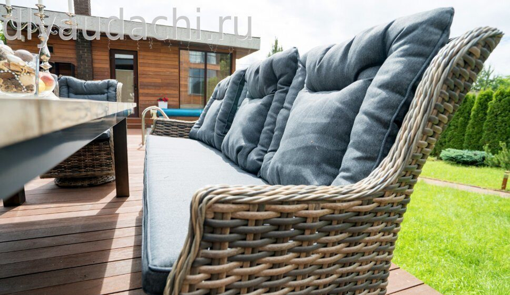 МАЛЬТА комплект мебели из искусственного ротанга