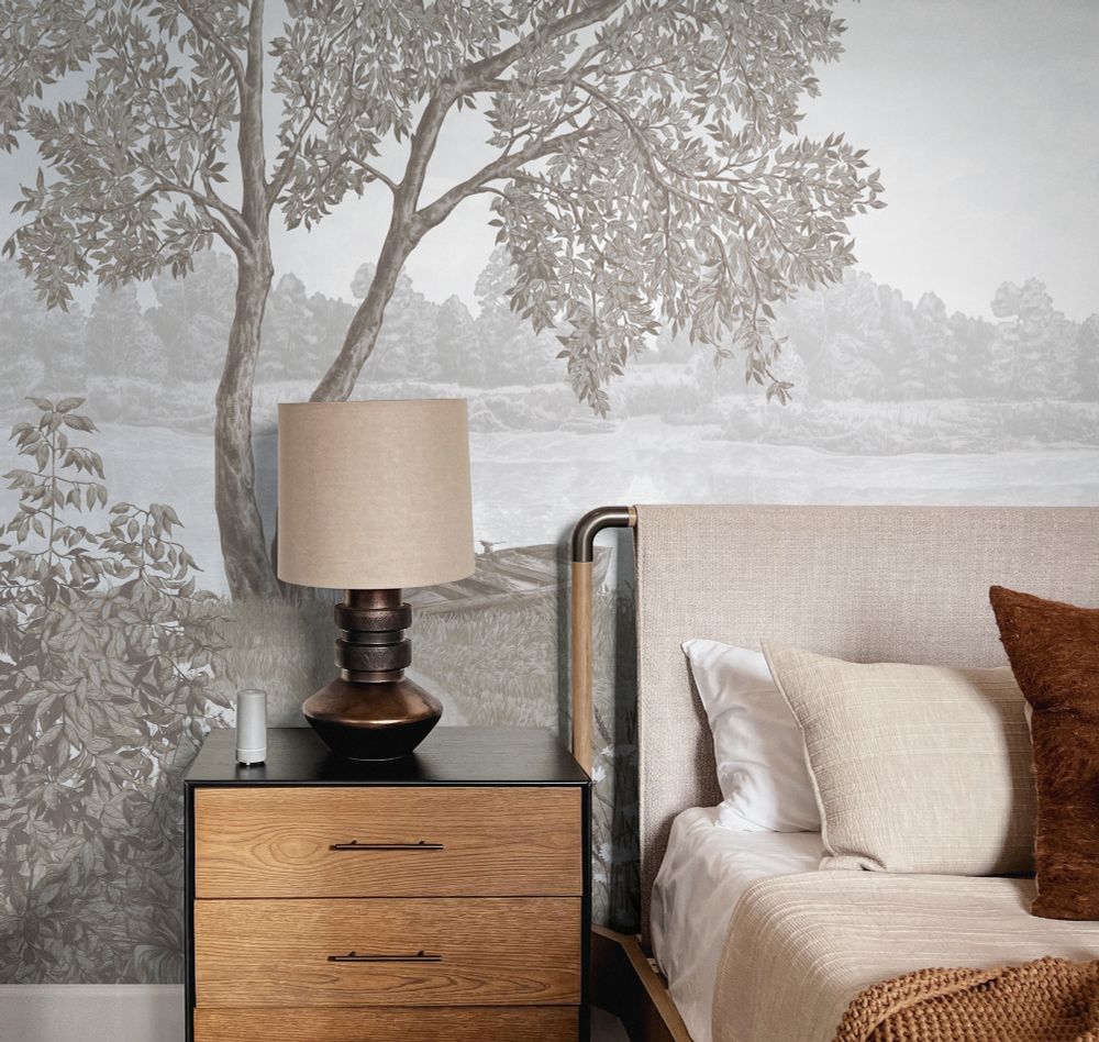 Пейзаж Берег Лоймины панно