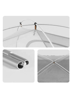 Палатка Naturehike Yunchuan-Pro 4 Seasons CNK2300ZP024 трехместная сверхлегкая коричневый