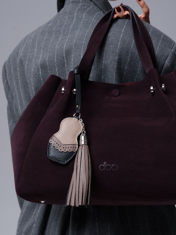 Женская сумка Vasilisa DBR 31210 сливовый/велюр