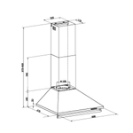 Кухонная вытяжка MAUNFELD RETRO 60A бежевый