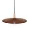 Светильник подвесной Mango Pyor, Ø29х26 см, коричневый