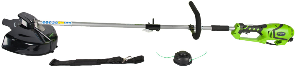 Триммер электрический GREENWORKS GST1246 1200Вт,до 2мм,ремень (1301807)