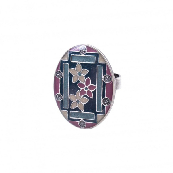 Кольцо Clara Bijoux Незабудки K75803-3 G