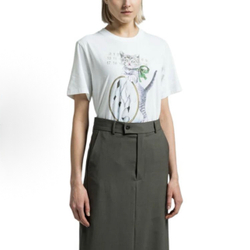 Футболка Maison Margiela MM6 Cat Print