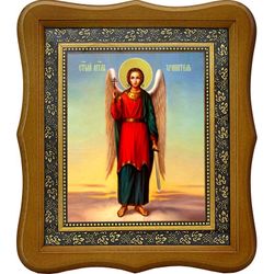 Ангел Хранитель в полный рост. Икона на холсте.