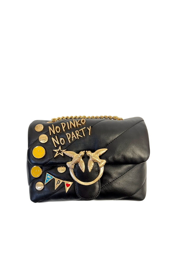 MINI LOVE BAG PUFF PARTY – black