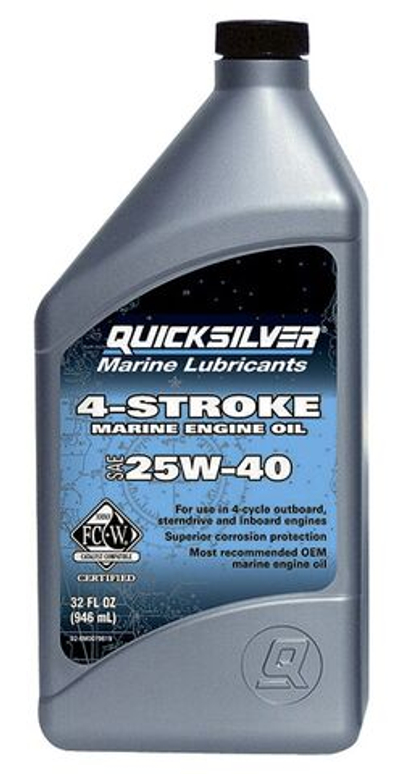 Минеральное масло QUICKSILVER 25W40, 1 л. (10253768)