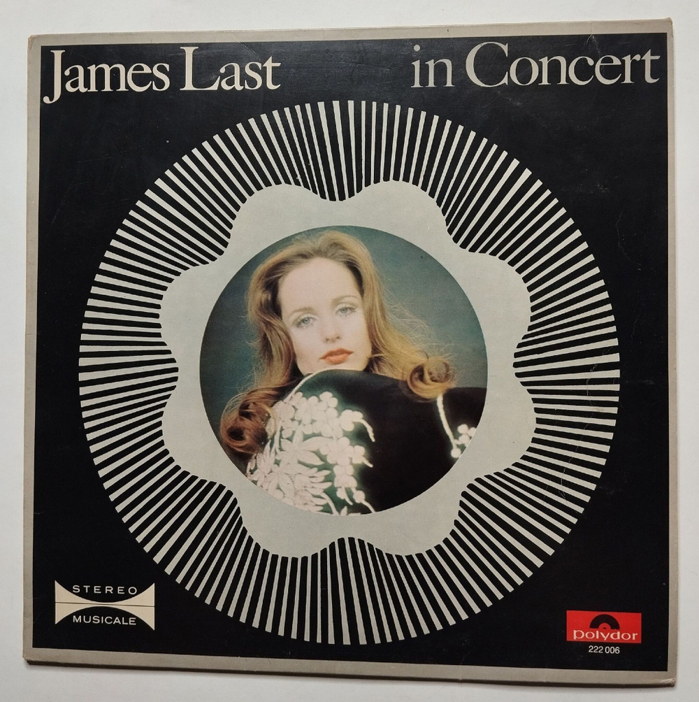 Винтажная виниловая пластинка LP James Last In Concert (Italy 1976)