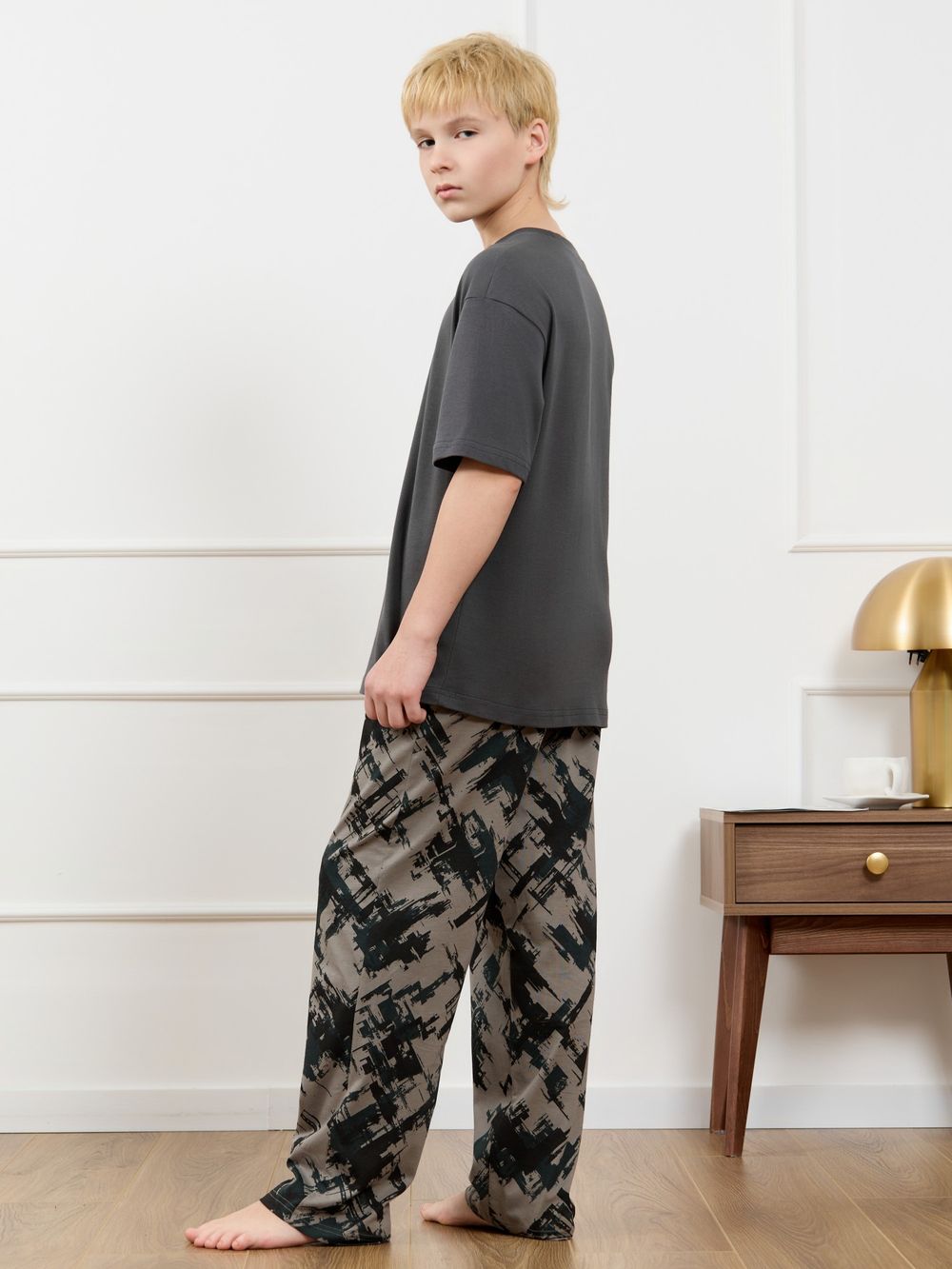 Костюм для мальчика Этюд-1 Виотекс ГРАФИТОВЫЙ