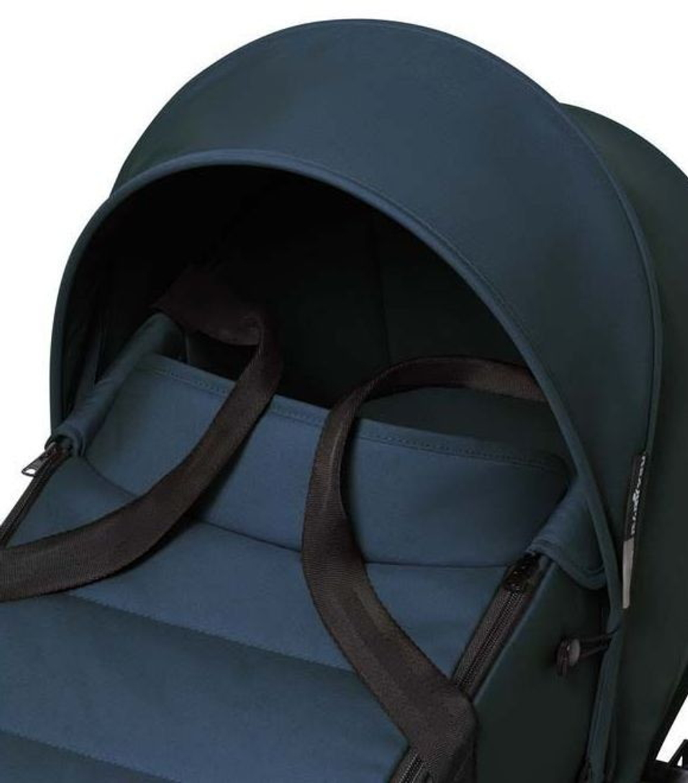 Коляска для новорожденных Stokke YOYO3 Newborn Shell 0+ рама чёрная Black Navy Blue