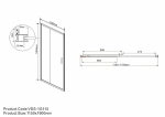 Душевая дверь Vincea GARDA VDS-1G 115 хром/прозрачное
