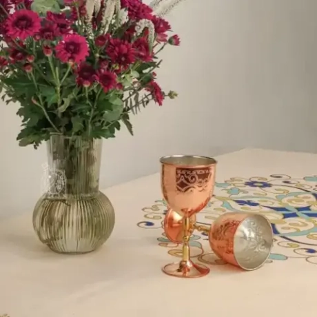 Набор из 6 медных кубков ручной работы Exirmes 30220377 Иран