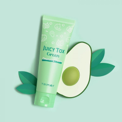 Trimay Juicy Tox Green Cleansing Foam увлажняющая пенка на основе зеленого комплекса экстрактов фруктов и овощей