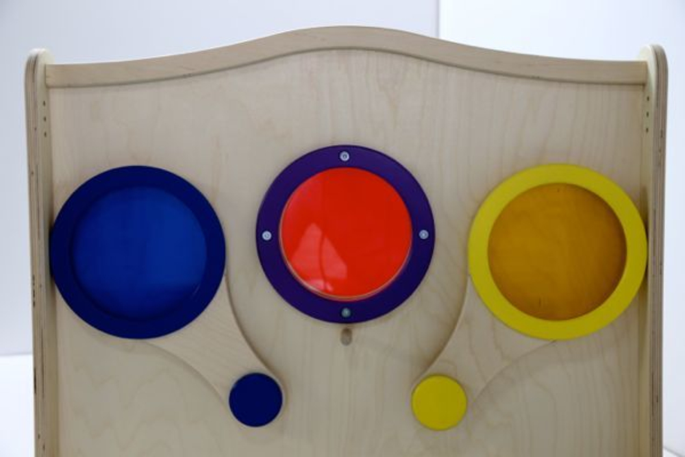 Панель для игровых зон Цветные стеклышки