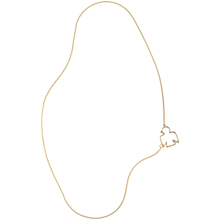 Подвеска ПТИЦА позолота