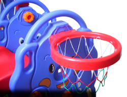 Детский комплекс Капризун Слоник с волнистой горкой