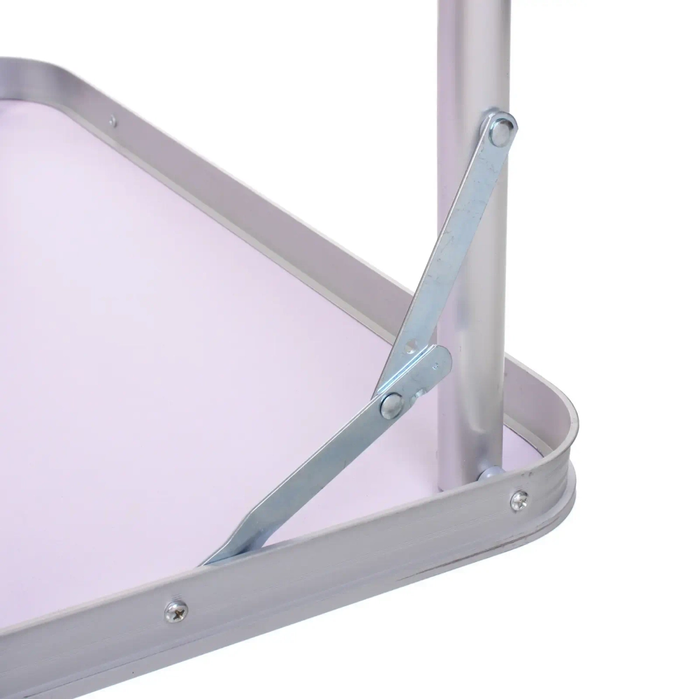 Стол кемпинговый складной 120*60*70см, каркас алюминий