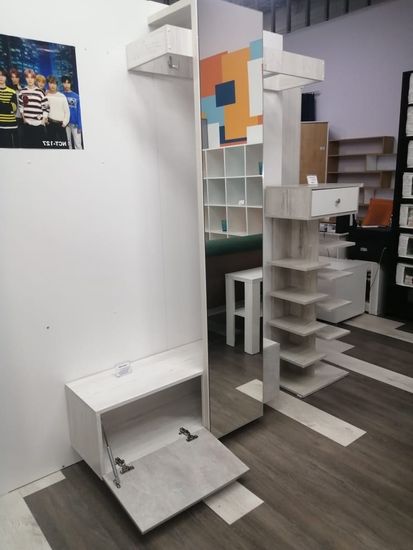 сосна винтерберг / цемент светлый реальное фото