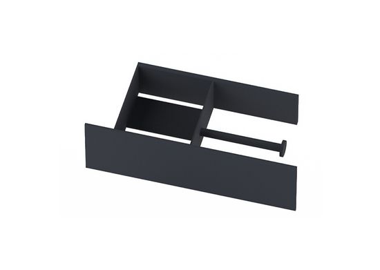 Полка для туалетной бумаги Roll R (графит)