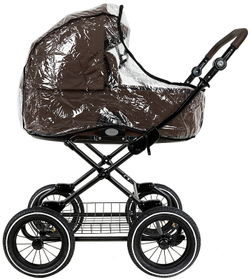 Детская коляска Roan Bass Next Classic d12 2.0 3 в 1 с автокреслом Tutis Elo Black BNC/83/2 Turkish Coffe/Black/руч.Cappuccino