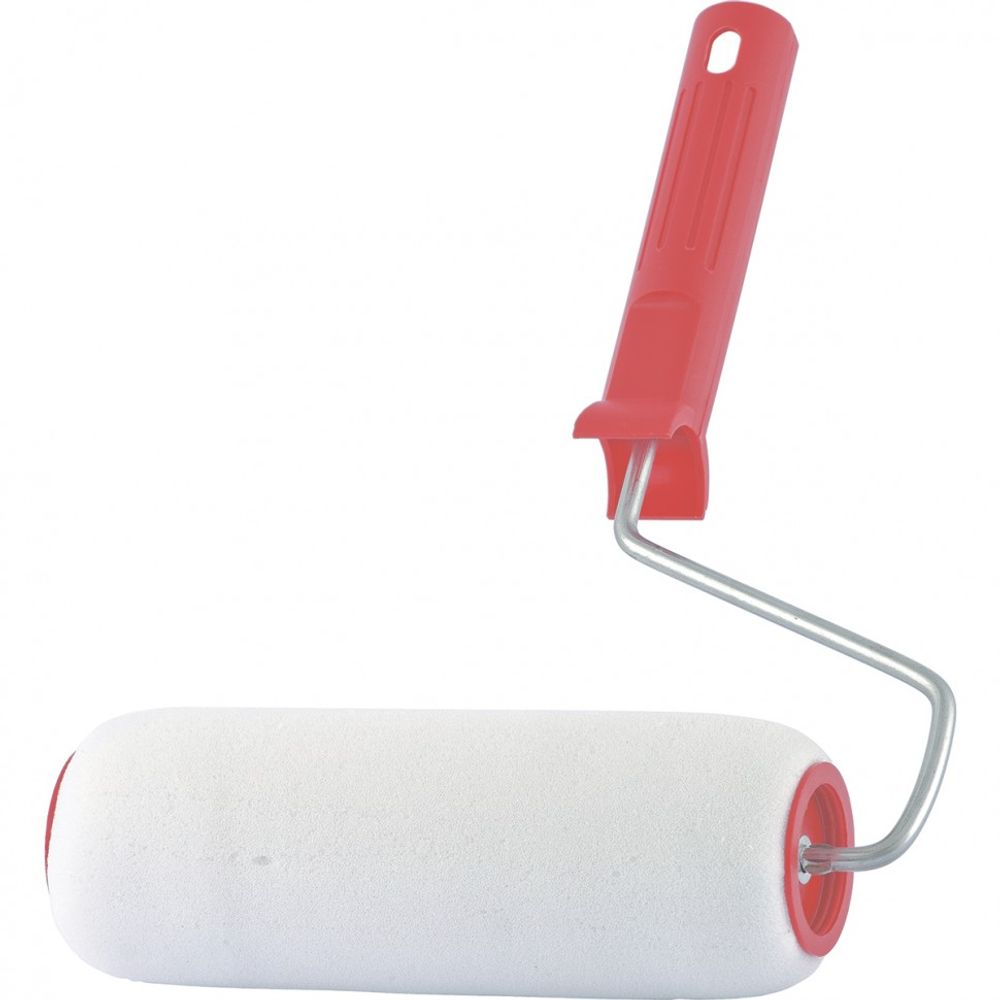 80141 Валик "Поролон", в сборе, 100 мм, D 48 мм, D ручки 6 мм, крепление шплинтом Сибртех