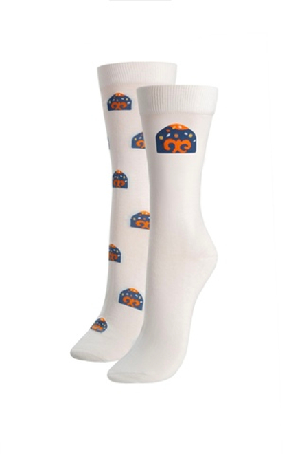 Носки QAZAQ SOUL мужские (2 пары) Юрта синяя