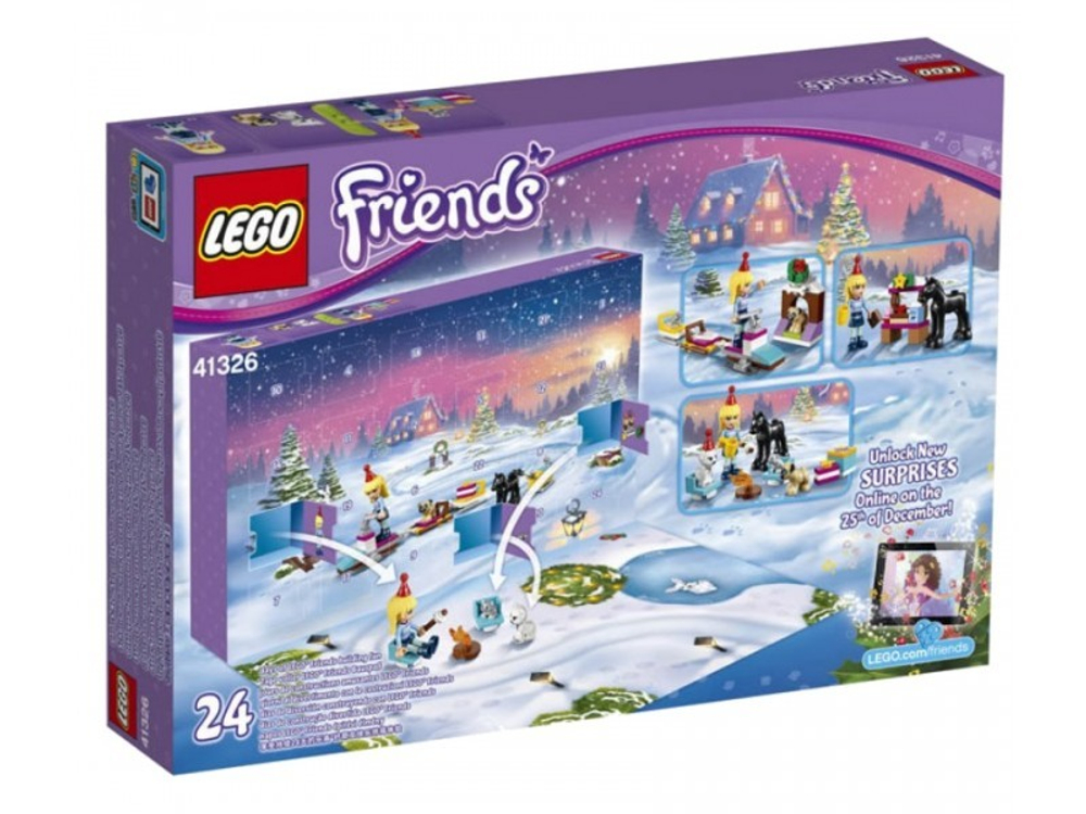 LEGO Friends: Новогодний календарь Friends 41326 — Advent Calendar Friends — Лего Френдз Друзья Подружки