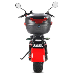 Электроскутер WHITE SIBERIA MINI R 2.0 1200W RED
