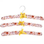 Плечики атласные цветы 38см. 3 шт.