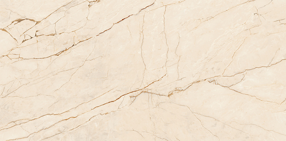 Плитка керамогранитная AZARIO ROYAL BEIGE 60х120 Glossy (GYT612617)