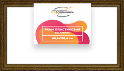 Рама 40x100 для картин и фотографий